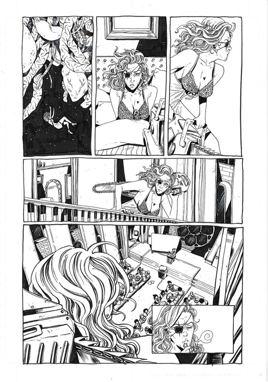 Hack/Slash : Back to School #2 Page 06 - Original Published Art