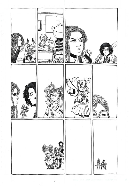 Hack/Slash : Back to School #2 Page 14 - Original Published Art