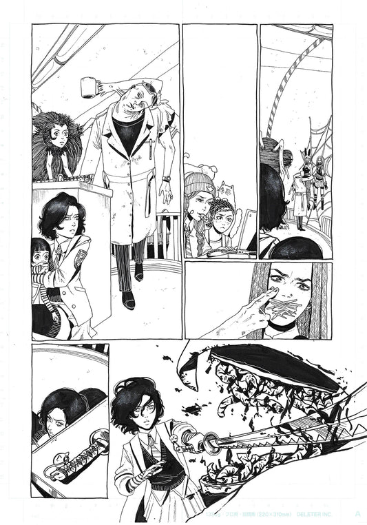 Hack/Slash : Back to School #3 Page 18 - Original Published Art