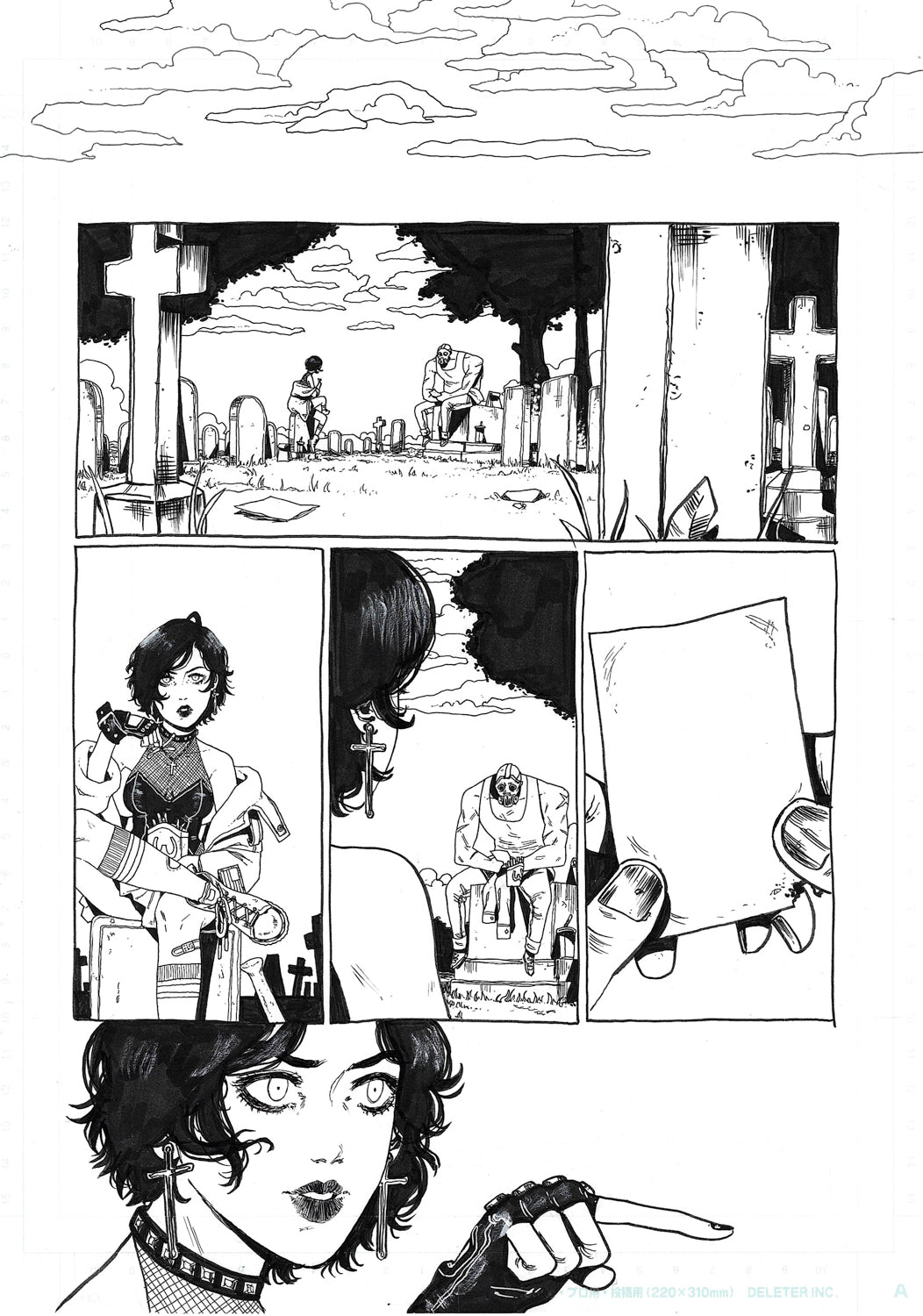 Hack/Slash : Back to School #4 Page 21 - Original Published Art