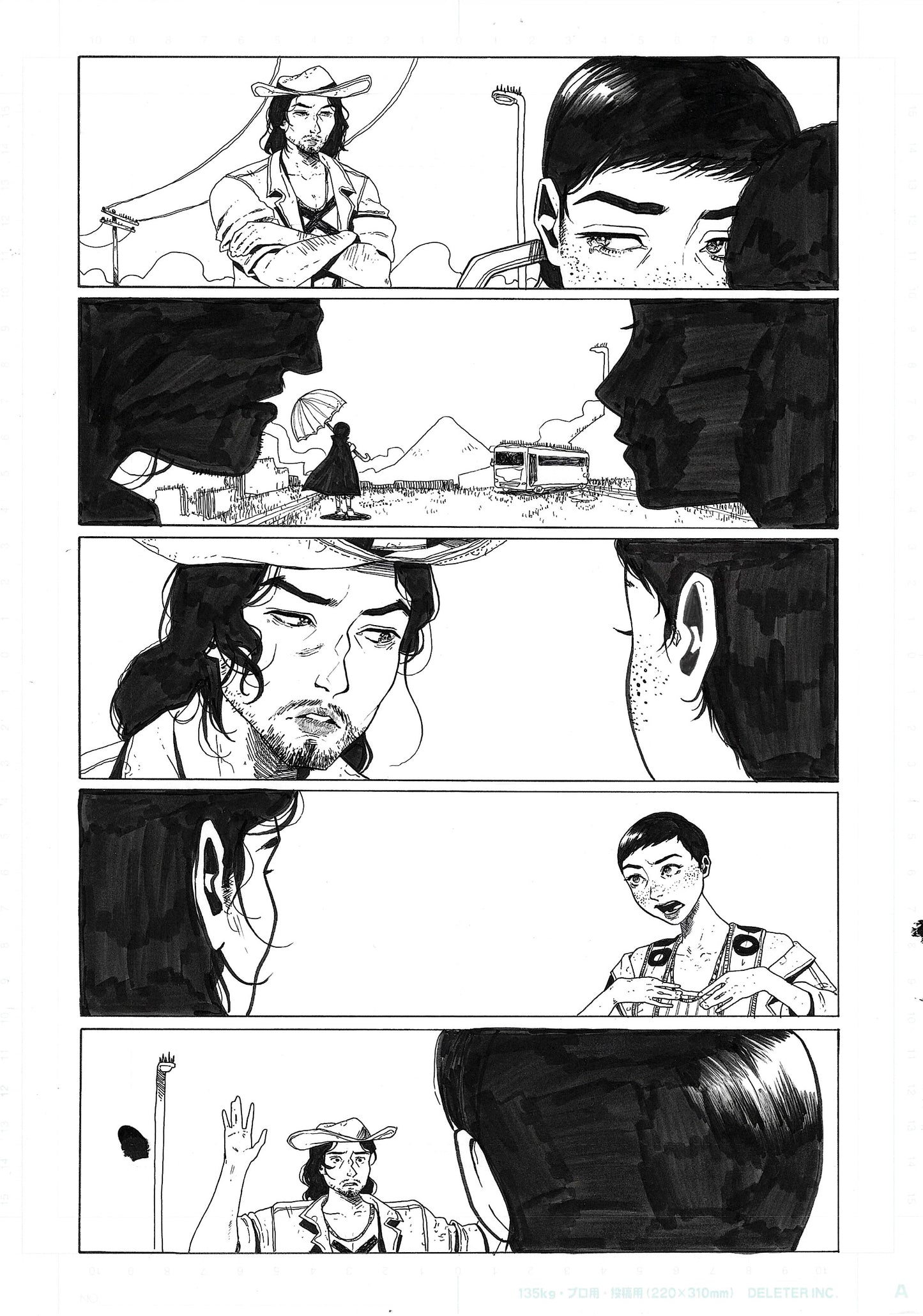 Joe Hill's RAIN Issue #3 Page 03 - Original Published Art