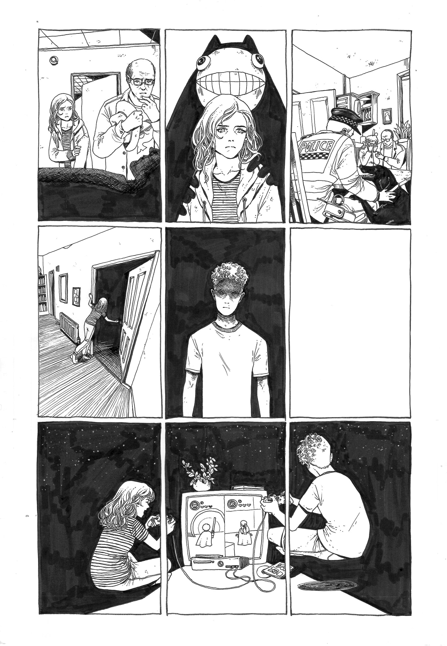 Ice Cream Man #43 Original Published Art