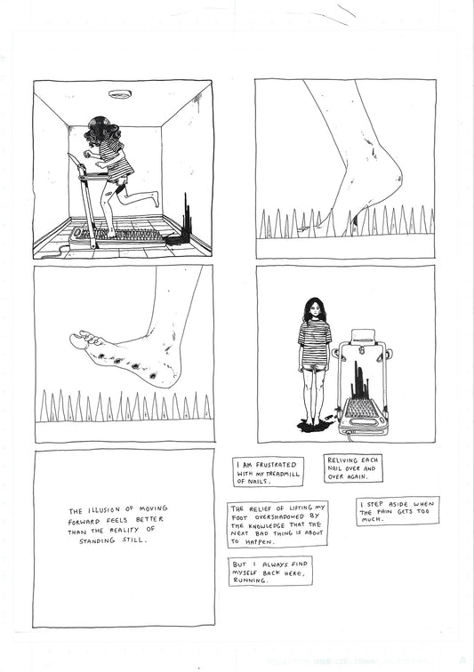 Personal Art - 'Trauma and Dissocation, I think' Comic Art