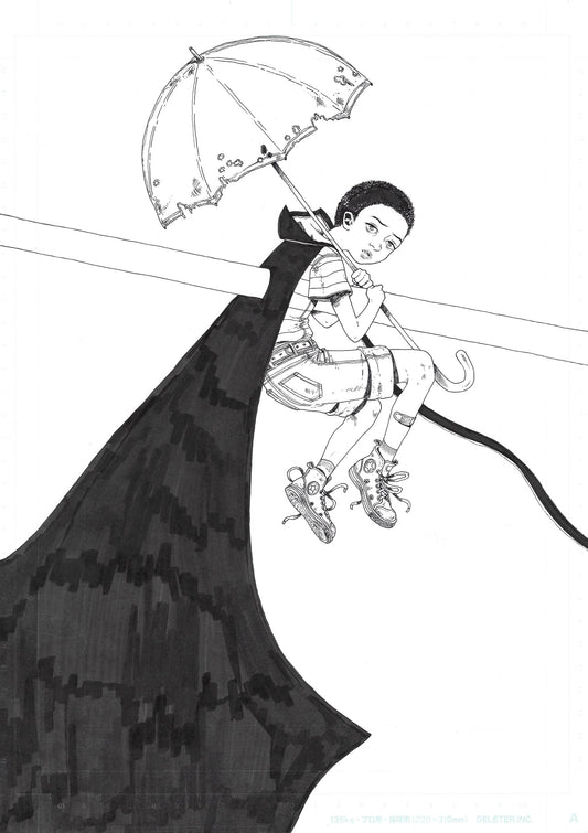RAIN: Issue #3 Main Cover Comic Art