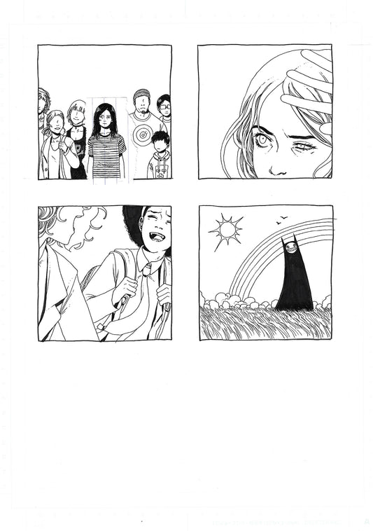 Personal Art - 'Grief : Part One' Comic Art